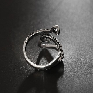 SENG♥Titanium Steel Gothic Deep Sea Squid Octopus Ring