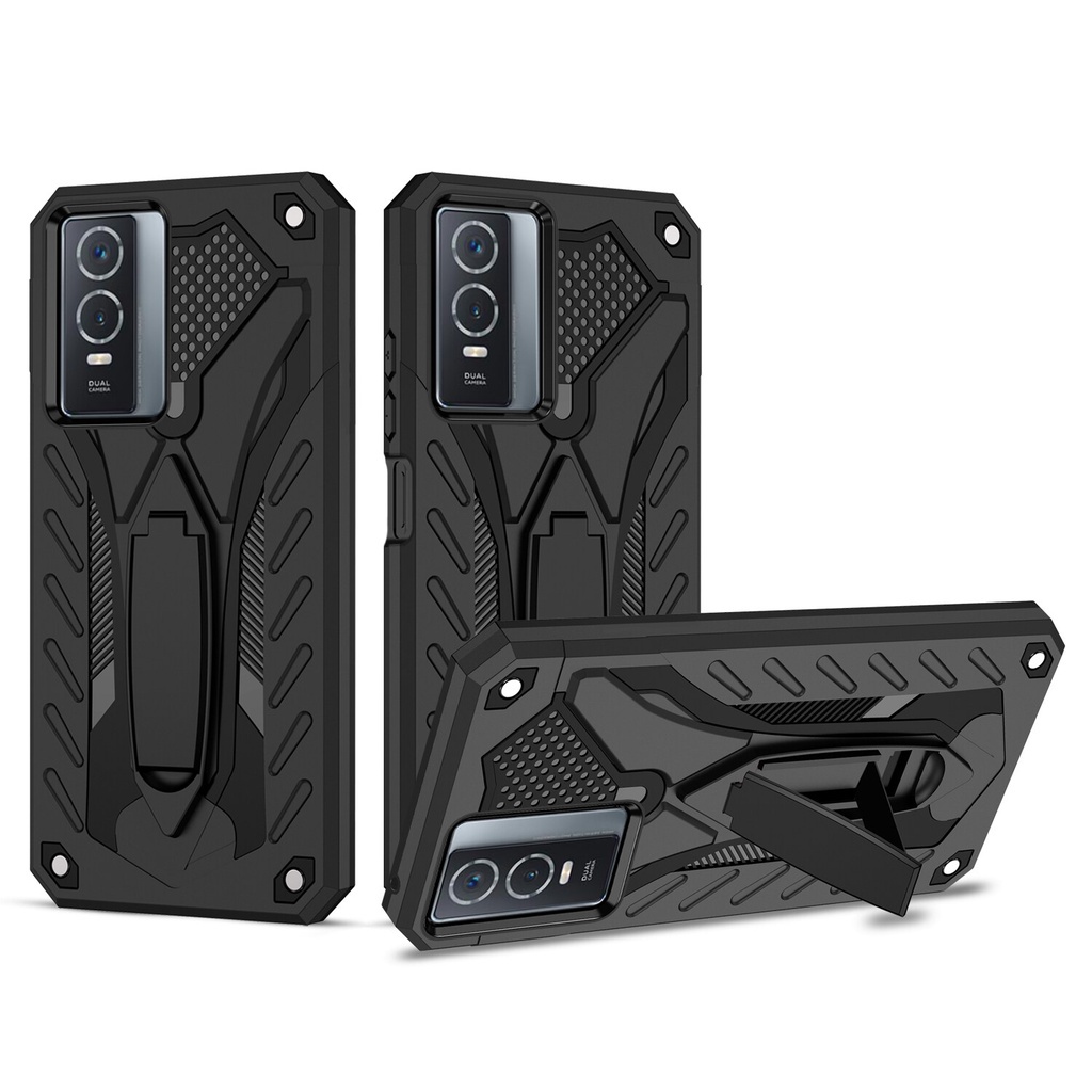 ส่งจากไทย Case Vivo Y76 5G เคสหุ่นยนต์ กันกระแทก ไฮบริด มีขาตั้ง เคส VIVO Y76 5G