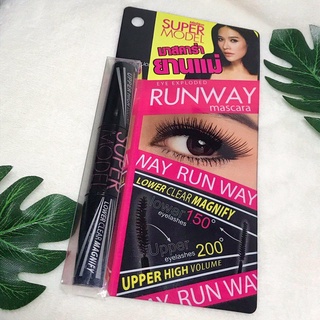 *ของแท้*/*พร้อมส่ง* Mistine Super Model Eye Exploded Runway Mascara