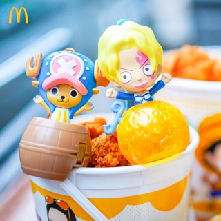 [พร้อมส่ง] โมเดล วันพีช แมคโดนัลด์ ซาโบ้ / ช็อปเปอร์ (Sabo/Chopper) One Piece McDonalds Collection