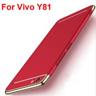 สําหรับ VIVO Y81 ฮาร์ดพีซี พรีเมี่ยม กันกระแทก ชุบไฟฟ้า เคสโทรศัพท์