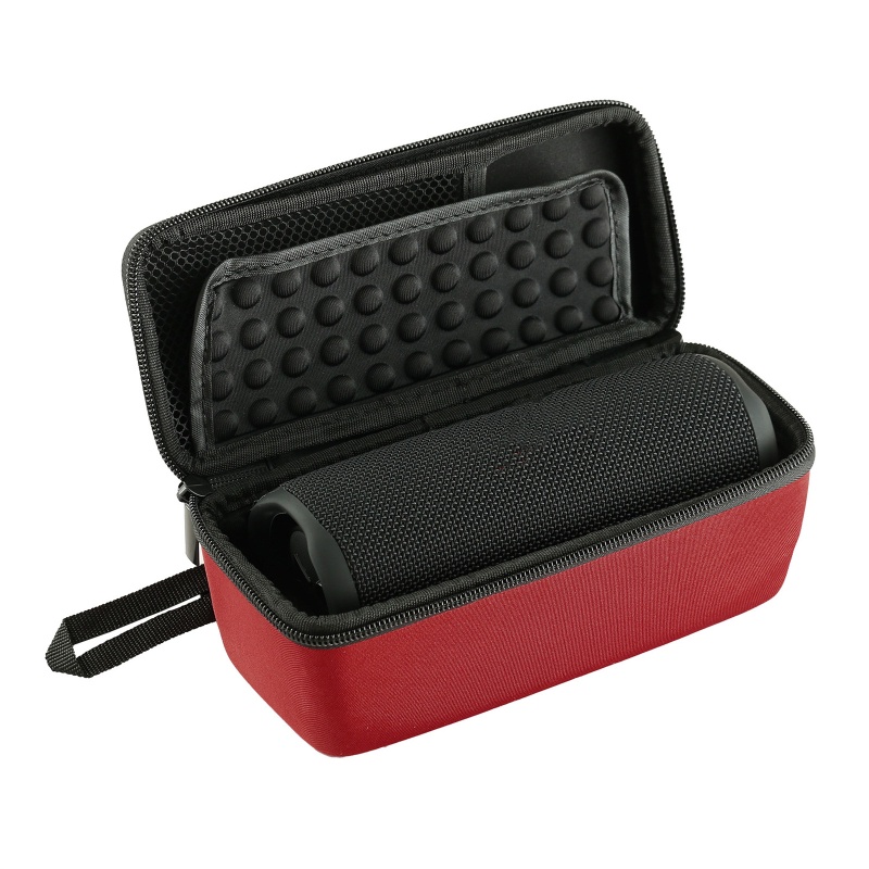 Hsv เดินทางแบบพกพา EVA กล่องเก็บสําหรับ JBL Flip 6 กระเป๋าเก็บลําโพงออกแบบเปิดง่าย