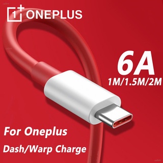 Original Oneplus 9 9R Nord N10 Ce 5G สายชาร์จ Type-C สายชาร์จเร็ว 6A สําหรับ One Plus 8 7 Pro 7T 7 T 6T 6 Warp