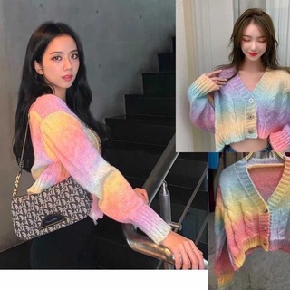 Ally rainbow cardigan Z06