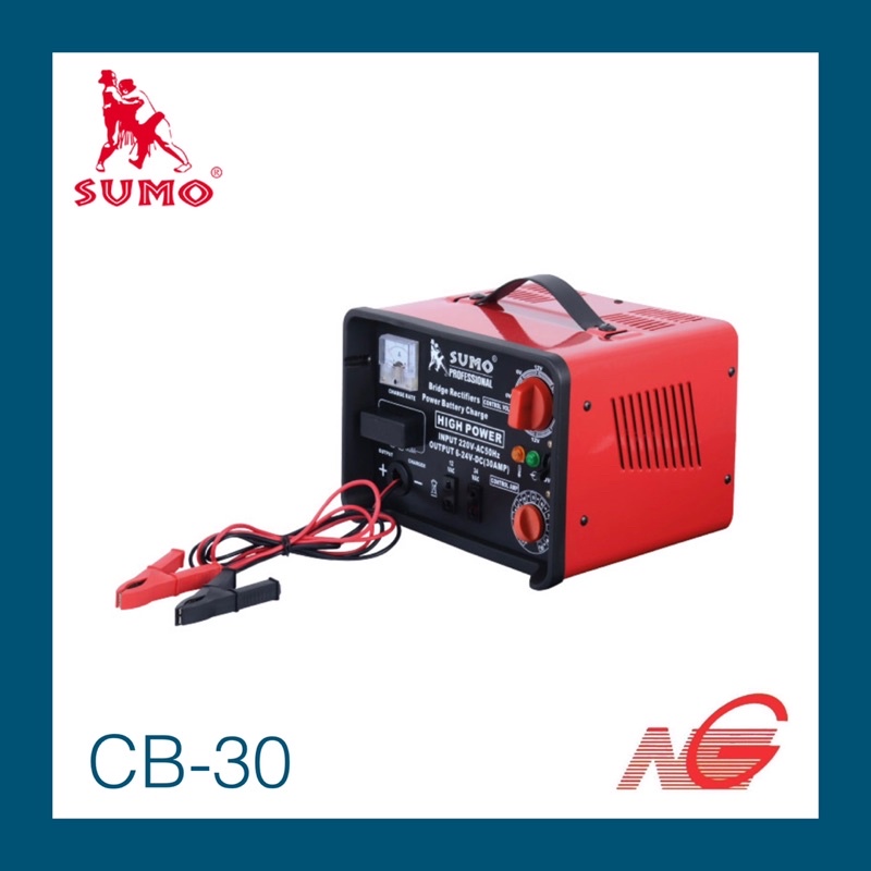 ตู้ชาร์จ เครื่องชาร์จแบตเตอรี่ SUMO รุ่น CB-30 24V/30A