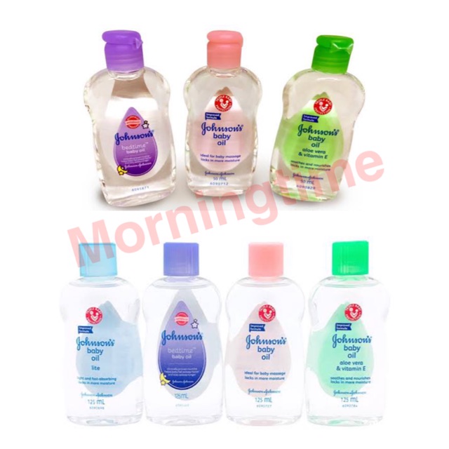 Johnson's baby oil จอห์นสันเบบี้ออยล์