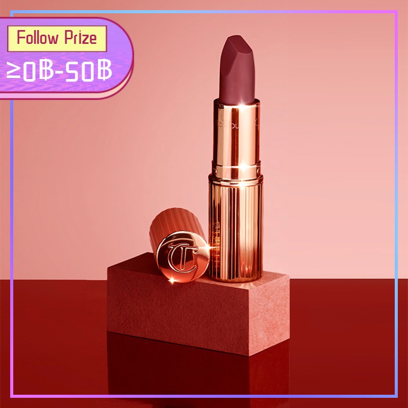 พร้อมส่ง CT Charlotte Tilbury matte revolution lipstick 3.5g สี pillow talk, very Victoria
