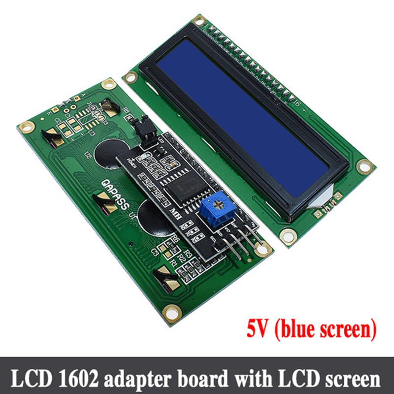 Iic / I2C 1602 โมดูล LCD จอแสดงผลสีน้ําเงิน 1602 โมดูล LCD สําหรับ Arduino