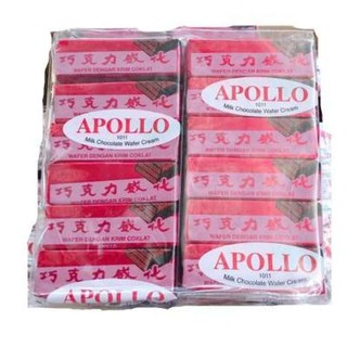 ขนมเวเฟอร์เคลือบช็อกโกแลต APOLLO ขนาด 48 ชิ้น คุ้มมากๆๆๆๆ