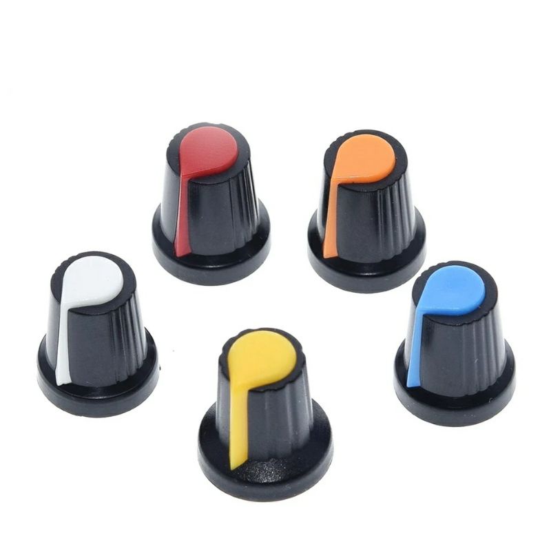 ลูกบิด ปลอกสวมvr WH148 Potentiometer ชุดลูกบิดลูกบิดพลาสติกหมวก6Mm Shaft Hole AG2สีเหลืองสีส้มสีฟ้าสีขาวสีแดง ราคาถูก Shopee Lazada