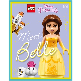 LEGO Disney Princess Meet Belle [Hardcover] หนังสือภาษาอังกฤษใหม่ พร้อมส่ง