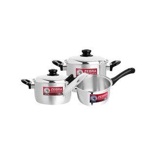 ROOSTER ชุดหม้อ 6 ชิ้น #MR6-105 ROOSTER 6-piece pot set # MR6-105