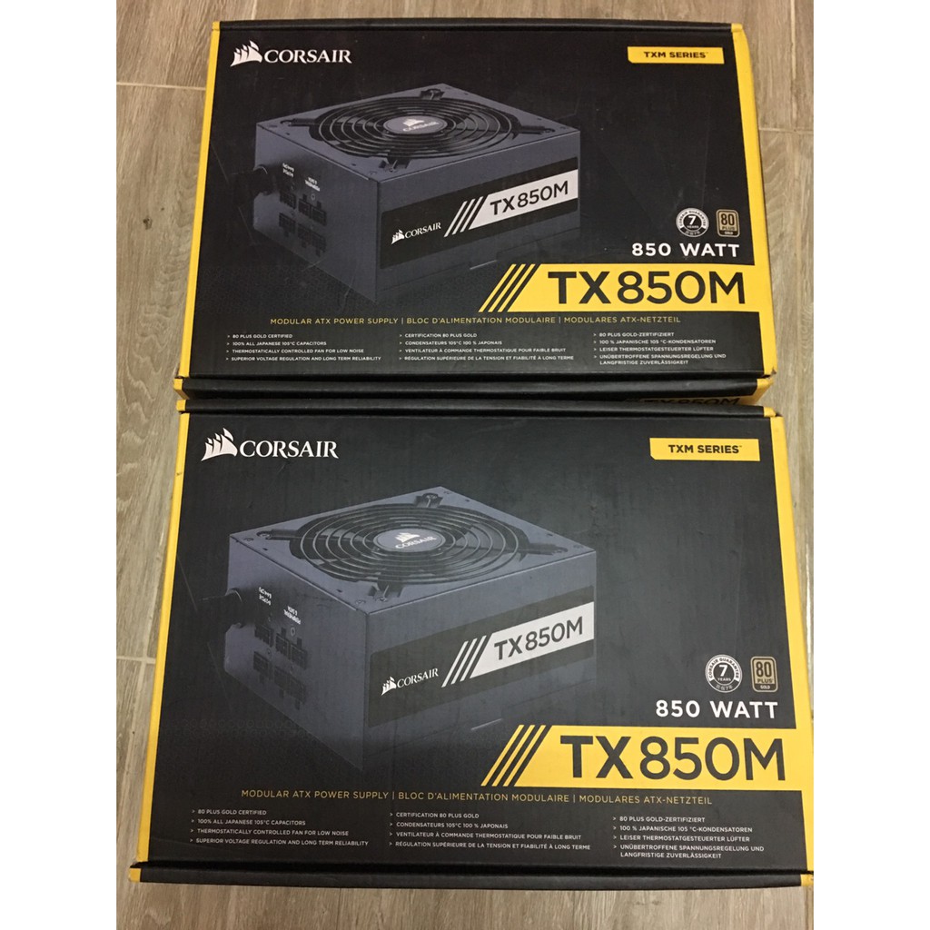 CORSAIR 850W TX850M (80+ GOLD)