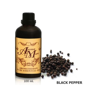 Aroma&amp;More  Black Pepper "Select" Essential oil - น้ำมันหอมระเหยพริกไทยดำ, India  100ML