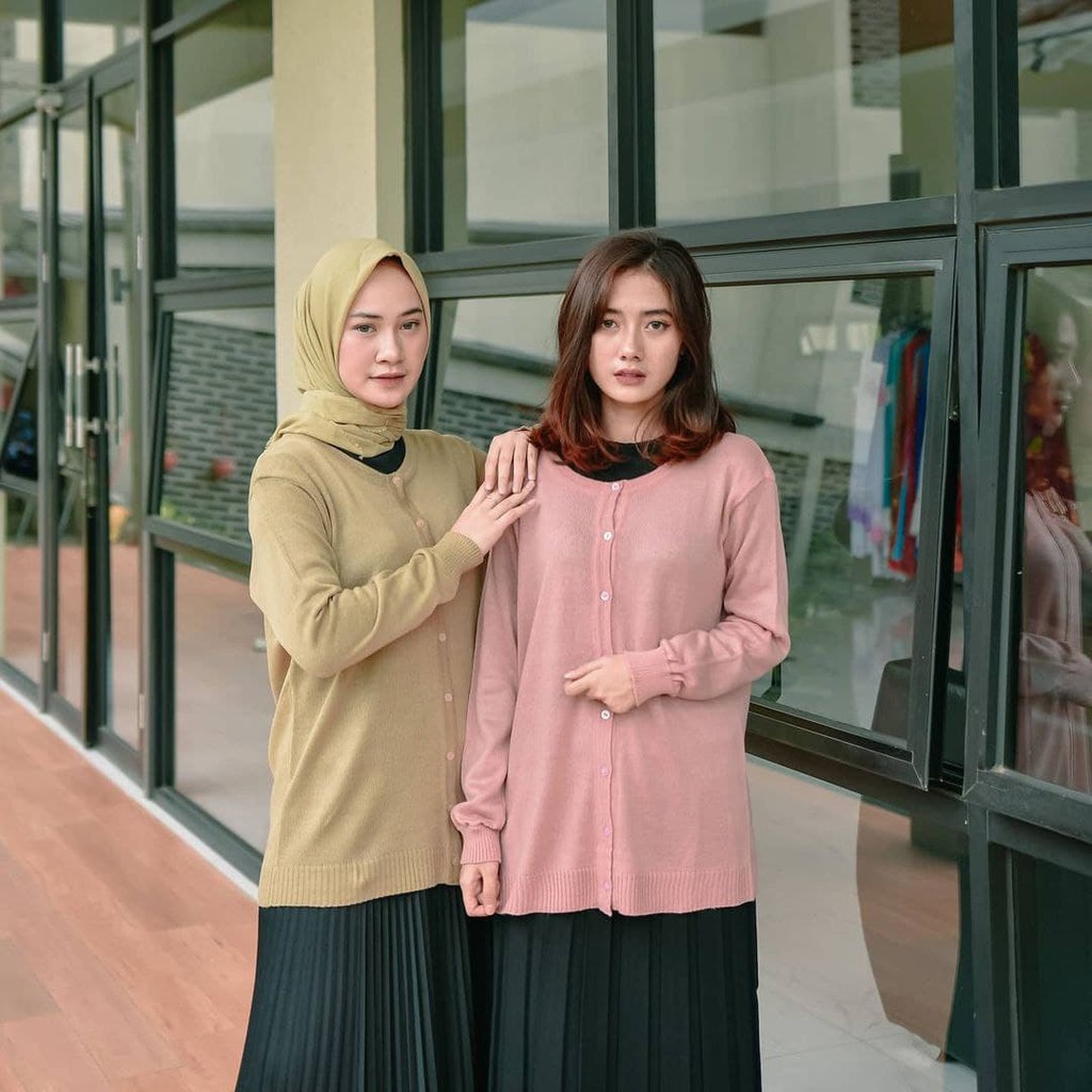 นาราขายส่ง - Kelly Button Outer l คาร์ดิแกนธรรมดา l Men& 39;s and Women& 39;s Fashion