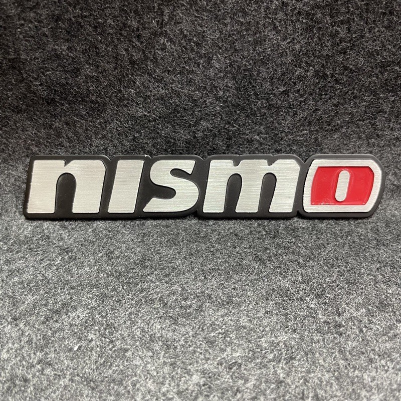 โลโก้ NISMO ตัวหนังสือฝาท้าย ขนาด 16x2.8cm