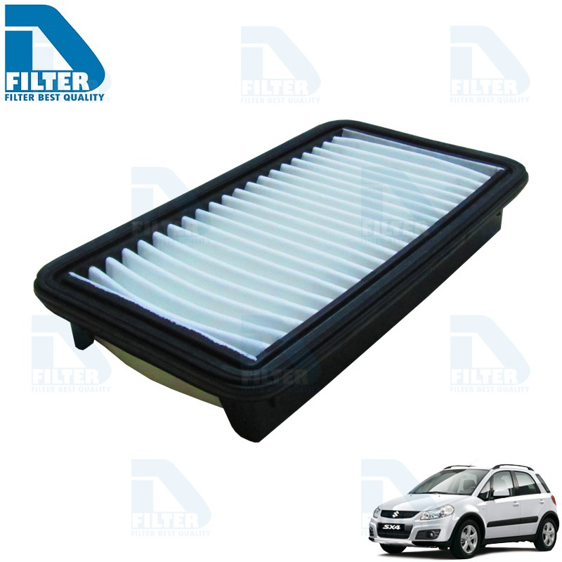 กรองอากาศ Suzuki ซูซูกิ SX4 (เครื่อง 1.6) By D Filter (ไส้กรองอากาศ) (A1437)