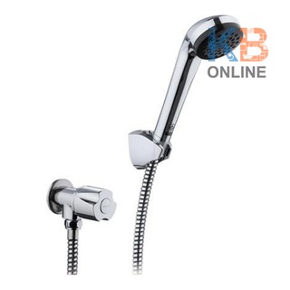 EC-04-476B-50 ก๊อกเดี่ยวติดผนังพร้อมฝักบัวสายอ่อน KARAT FAUCET Wall Mounted Cold Water Faucet (with hand shower set)