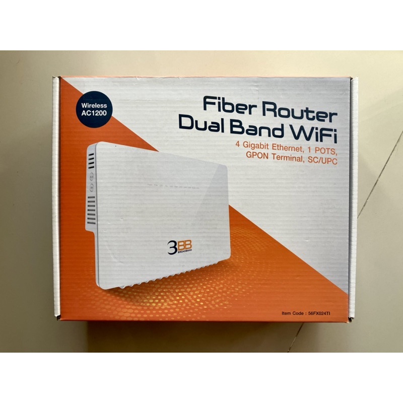 3BB Huawei Fiber Router Dual Band WiFi (สภาพดี ใช้งานได้ปกติ)