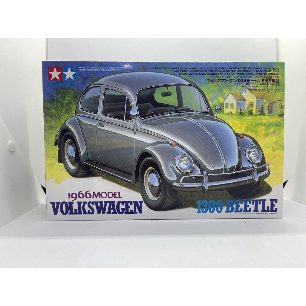 TAMIYA 24136 VOLKSWAGEN BEETLE 1966 1/24