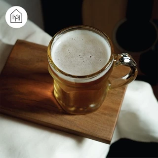 [แก้วเบียร์ เกรด A] BEER MUG UG332 - แก้วเบียร์ ขนาดใหญ่ เนื้อหนา ทนความเย็น แช่ฟรีซได้ [B002]