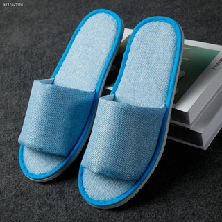 รองเท้าแตะslippers✠℗✲รองเท้าใช้ในบ้าน สลิปเปอร์โรงแรมผ้ารังผึ้ง รองเท้าแตะรองเท้าใส่ในบ้านสลิปเปอร์