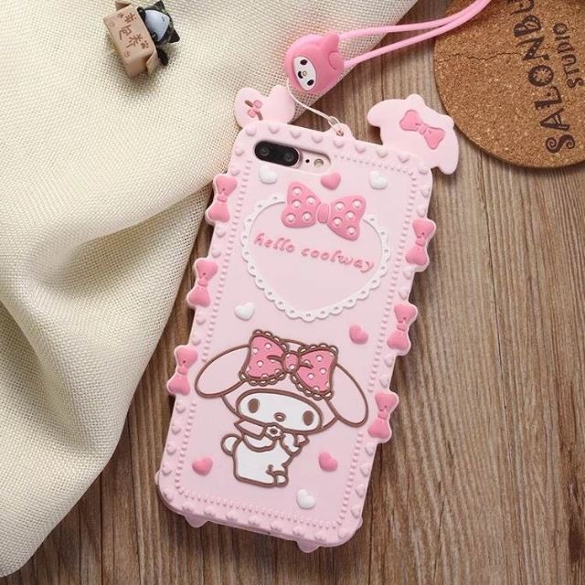 Supercase i6-i14promax MY MELODY CASE มายเมโลดี้ เคสซิลิโคน เคสการ์ตูน