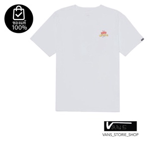 เสื้อยืดVANS CHOCORE 21 T-SHIRT HOURGLASS WHITE สินค้ามีประกันแท้