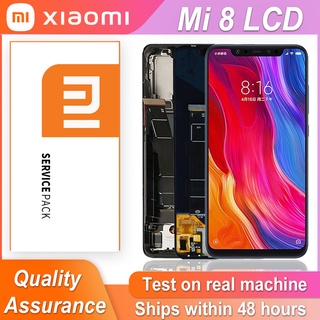 Original 6.21 &amp;#39;&amp;#39; LCD Display For Xiaomi Mi 8 LCD Touch Screen Digitizer Assembly Replaceable parts For Mi 8 M180