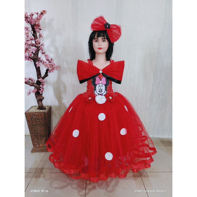 BEAUTIFUL LUXURIOUS MIKEY MOUSE CHILDRENS DRESS