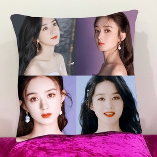 หมอนอิงสั่งทำ ใส่ได้4รูป หมอนอิงขนนุ่ม หมอนอิงโซฟา หมอนอิงในรถ หมอนอิง Cushions จ้าวลี่อิ่ง Zhao Liying