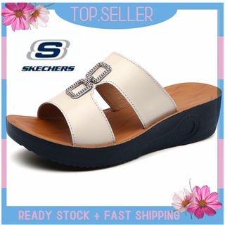 [พร้อมส่ง] *Skechers__go Walk Arch Fit รองเท้าแตะโลฟเฟอร์ ส้นแบน แบบสวม สําหรับผู้หญิง ผู้ชาย