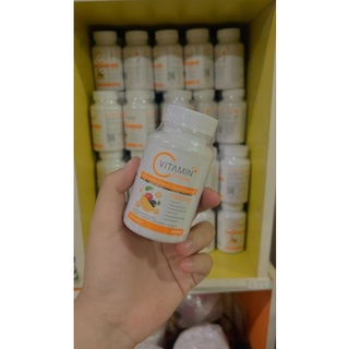 🍊เก็บเงินปลายทาง🍊Boom vitamin C วิตามินซี 1000mg vitaminC B1-B6-B12-D3 บูมวิตซี เสริม หมดอายุ 1/2567 ขายส่ง