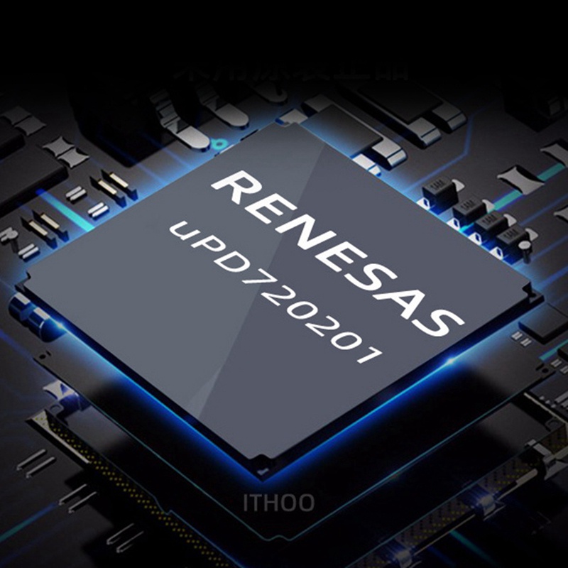 อะแดปเตอร์การ์ดขยาย USB 3.2 Pci Express Pci E เป็น 7 พอร์ต USB3 Gen1 Pci-E Extender Pci Express Card #7