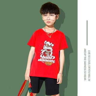 H107เสื้อยืดแขนสั่งเด็ก.ผ้านุ่นใส่สบายทั้งเด็กชายกับเด็กหญิง