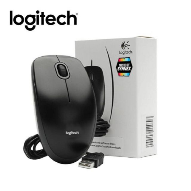 ค่าส่ง 0฿ | TH284986 | เม้าส์ Logitech Optical USB Mouse B100