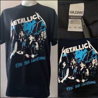 เสื้อวง Metallica : Vintage Ride The Lighting