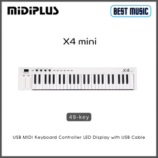 MidiPlus X4 Mini USB  Midi Keyboard 49 คีย์ / คีย์บอร์ดใบ้