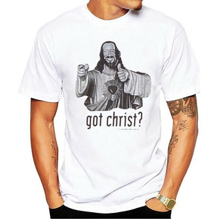 เสื้อยืด พิมพ์ลาย Got Christ Dogma Jesus Buddy Christ Movie ทรงหลวม พลัสไซซ์ สําหรับของขวัญคริสต์มาส เสื้อยืด พิมพ์ลายกา