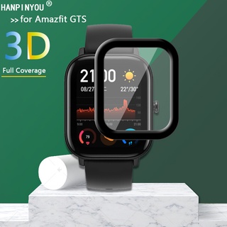 สําหรับ Amazfit GTS 3 2e GTS 2 mini สมาร์ทวอทช์ อัลตร้า ใส เต็มรูปแบบ 3D โค้ง นิ่ม ฟิล์ม PMMA ป้องกันหน้าจอ - ไม่ใช่กระจกนิรภัย