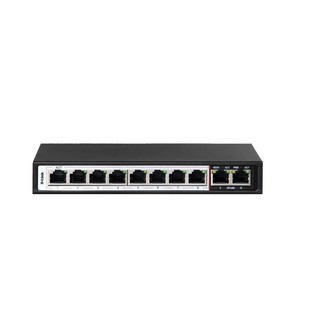 DLINK SWITCH &amp; ROUTER DLINK , SWITCH GIGABIT 10 PORT UNMANAGED PoE 250m. Model : DGS-F1010P-E