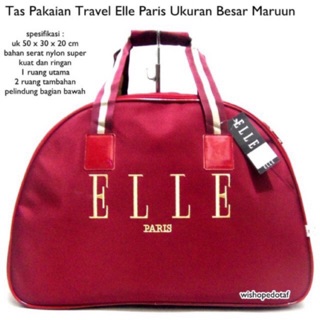 Elle MAROON JUMBO TRAVEL BAG Better