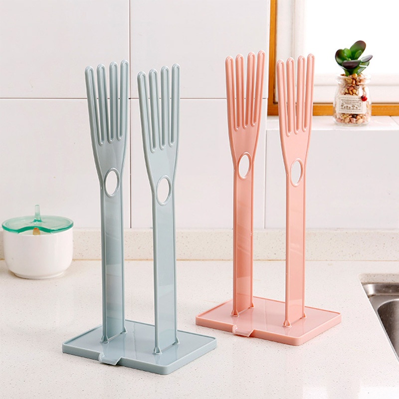 KING Space ถุงมือที่มีประสิทธิภาพการออกแบบราวตากผ้าถุงมืออเนกประสงค์ที่แขวนเสื้อผ้าที่วางจัดเก็บสําหรับการจัดเก็บแบบพกพา - รูปที่ 2