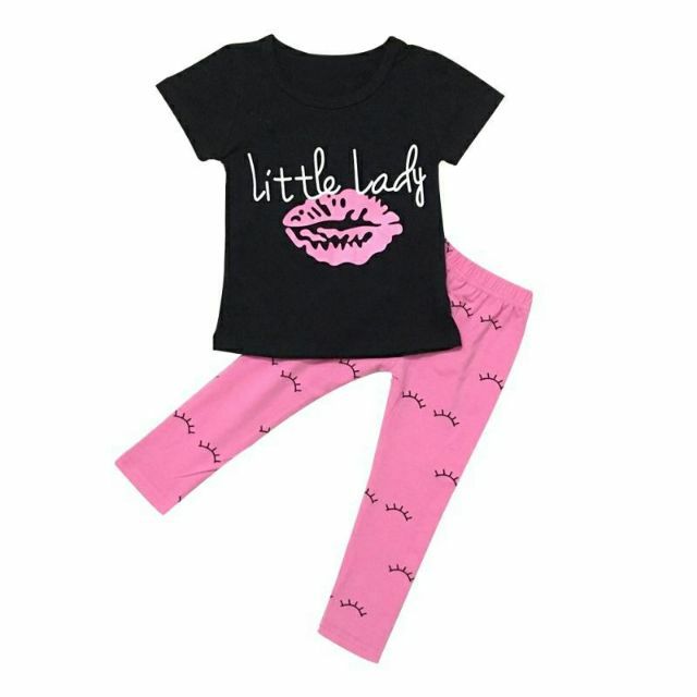 Pyjama LITTLE ชุดนอน สําหรับเด็กผู้หญิง -5 ปี