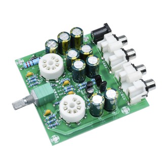 DIYMORE  ชุดอุปกรณ์ขยายเสียง 6j2 ช่อง พรีแอมป์ หูฟังบัฟเฟอร์ elektrok 6J2 Tube Preamp Amplifier Board