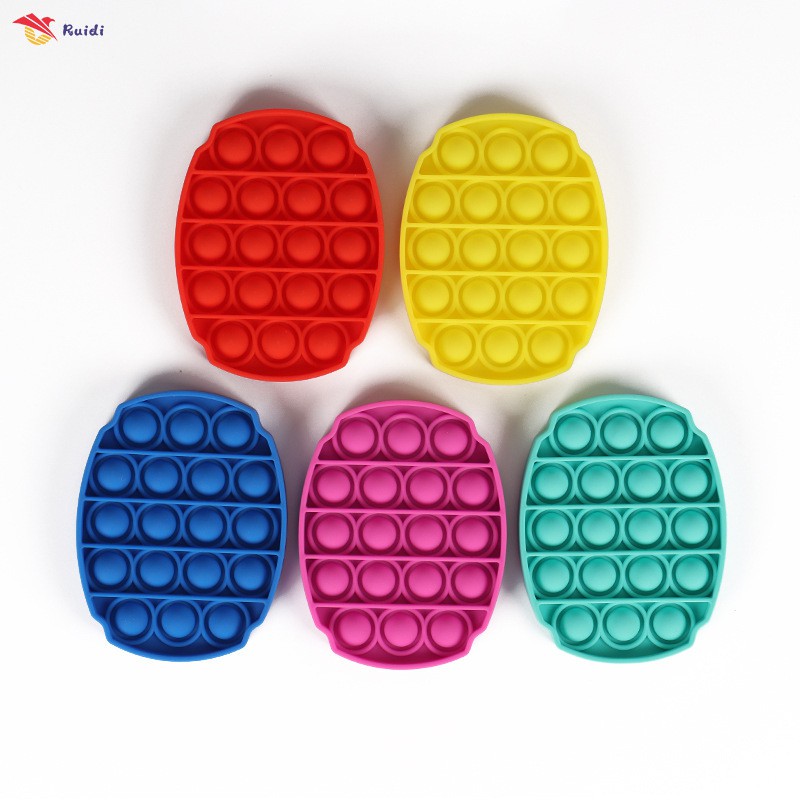 Pop Its Round Fidget ของเล่นบรรเทาความเครียดสําหรับเด็ก - ruidi.th ...