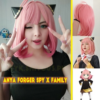 ++ขายดี ++ Anya Forger SPY x FAMILY วิกผมคอสเพลย์