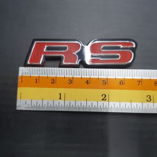 Logo RS ของรถ hondaงานเรนซิ่น 7×1.5cm