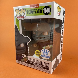 Funko POP Shredder with Weapon Teenage Mutant Ninja Turtles Glow in the Dark Funko Shop Exclusive 1140