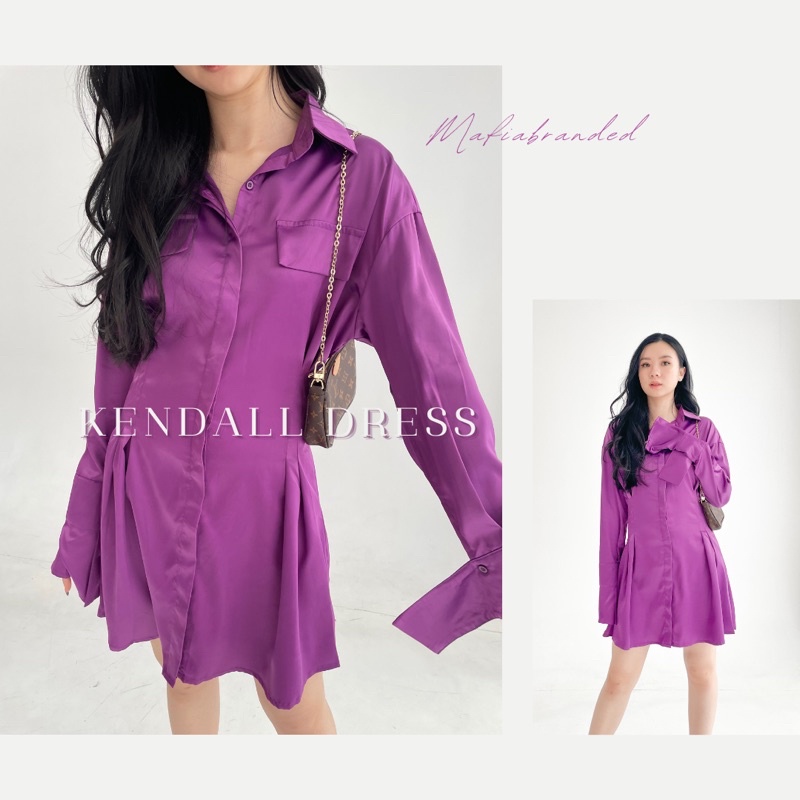 [MAFIA] KENDALL DRESS/ MINI DRESS/MINI SILK DRESS